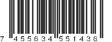 EAN 7455634551436