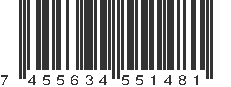 EAN 7455634551481