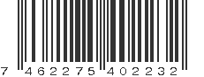 EAN 7462275402232