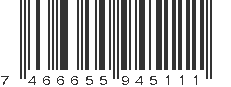 EAN 7466655945111