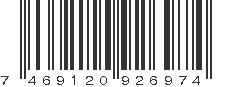 EAN 7469120926974