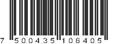 EAN 7500435106405
