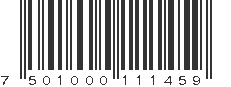EAN 7501000111459