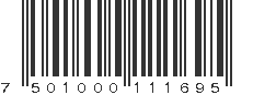 EAN 7501000111695