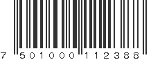 EAN 7501000112388