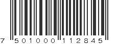 EAN 7501000112845