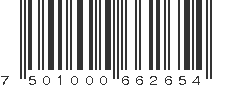 EAN 7501000662654