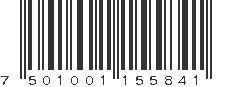 EAN 7501001155841