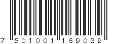 EAN 7501001169039