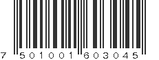 EAN 7501001603045