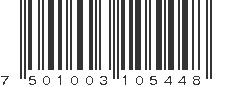 EAN 7501003105448