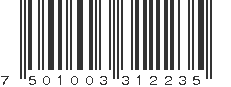 EAN 7501003312235