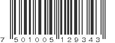 EAN 7501005129343