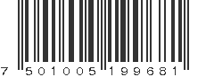 EAN 7501005199681