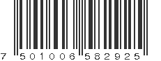 EAN 7501006582925