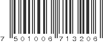 EAN 7501006713206