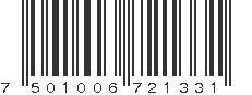 EAN 7501006721331