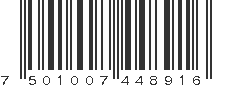 EAN 7501007448916