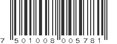 EAN 7501008005781