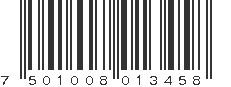 EAN 7501008013458