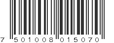 EAN 7501008015070