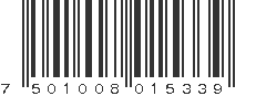 EAN 7501008015339