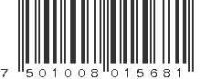 EAN 7501008015681