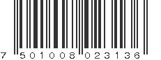 EAN 7501008023136