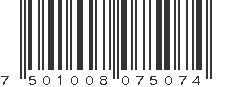 EAN 7501008075074
