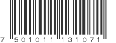EAN 7501011131071