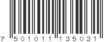 EAN 7501011135031
