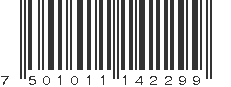 EAN 7501011142299
