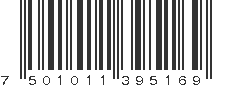 EAN 7501011395169