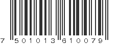 EAN 7501013610079