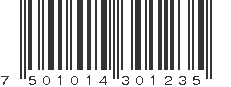 EAN 7501014301235