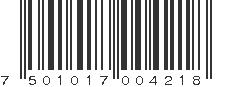EAN 7501017004218