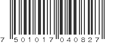EAN 7501017040827