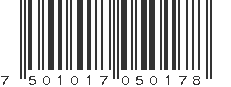 EAN 7501017050178