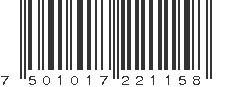 EAN 7501017221158