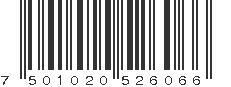 EAN 7501020526066