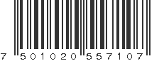 EAN 7501020557107