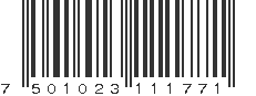 EAN 7501023111771