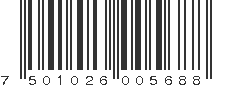 EAN 7501026005688