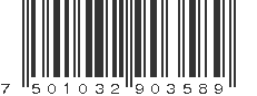 EAN 7501032903589