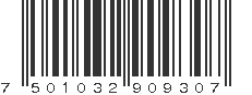 EAN 7501032909307