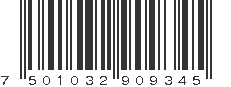 EAN 7501032909345