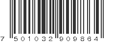 EAN 7501032909864