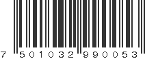 EAN 7501032990053