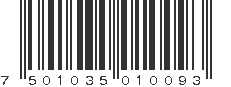 EAN 7501035010093