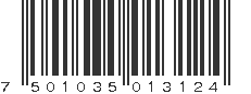 EAN 7501035013124